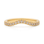 0.24ct Diamond Shaped Wedding Ring