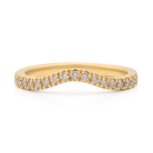 0.24ct Diamond Shaped Wedding Ring