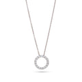 0.55ct Diamond Circle Pendant