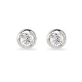 18ct White Gold Diamond Studs