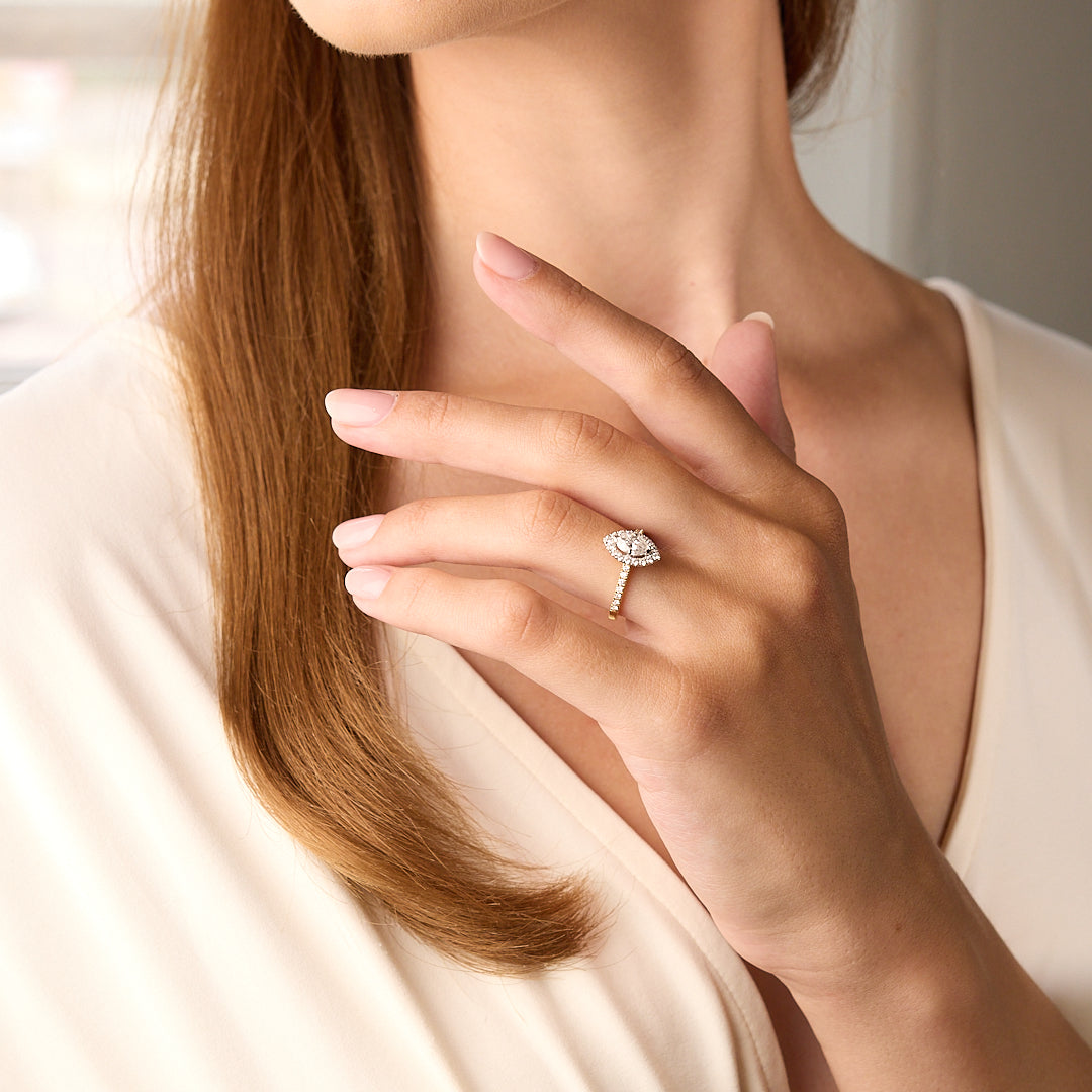 0.70ct Marquise Diamond Ring