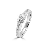 Emerald Cut Diamond Engagement Ring