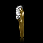 Entwined Diamond Ring