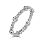 Millegrain Diamond Ring