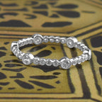 Milgrain Diamond Ring