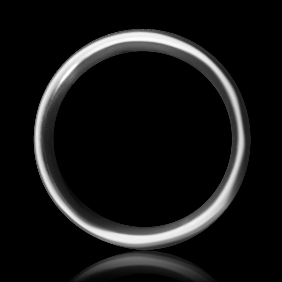 Brushed Titanium Wedding Ring