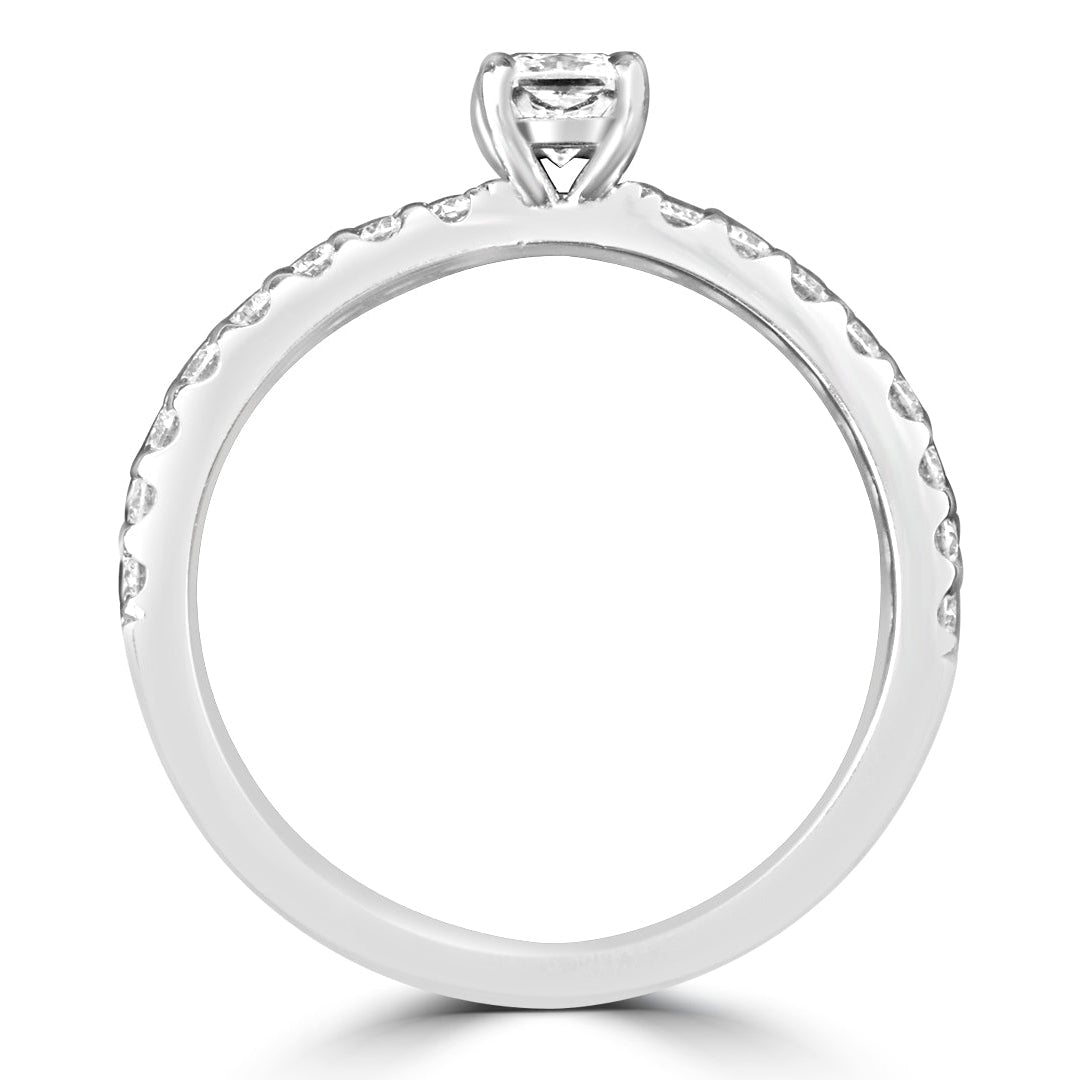 Timeless Diamond Engagement Ring