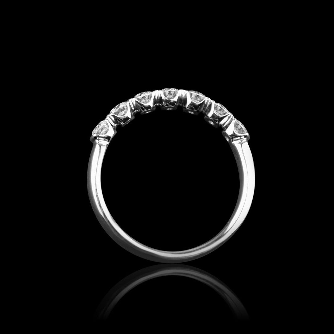 Diamond Eternity Ring Bezel Set