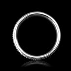 Vintage Millgrain Platinum Ring