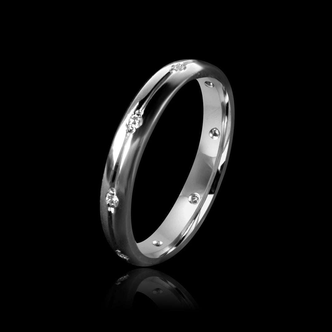 Diamond Set Wedding Ring