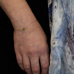 9ct Yellow Gold Heart Charm Bracelet