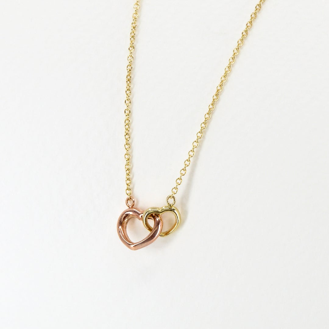 Intertwined Heart Necklace