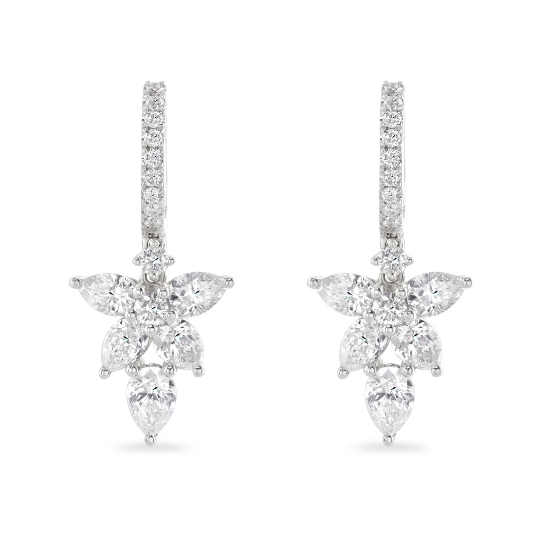 1.79ct Diamond Drop Earrings