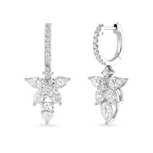 1.79ct Diamond Drop Earrings