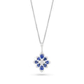 1.76ct Sapphire & Diamond Pendant