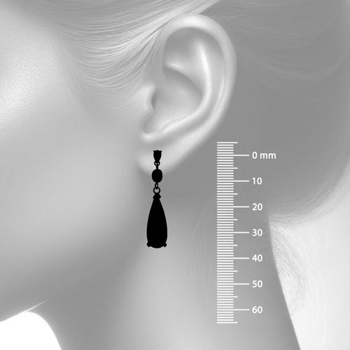 17.49ct Imperial Topaz Drop Earrings