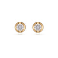 18ct Gold Diamond Studs