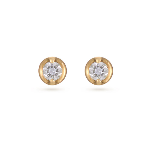 18ct Gold Diamond Studs