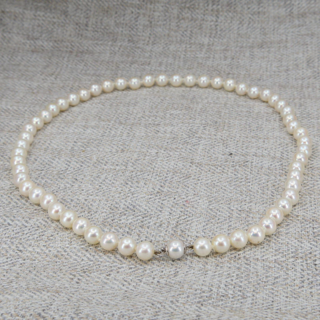 7-7.5mm Akoya Pearl Necklace