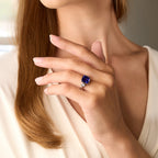 4.19ct Tanzanite & Diamond Ring