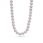 6-6.5mm Grey Pearl Necklace