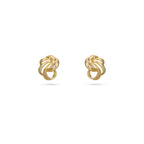 9ct Gold Knot Earrings 1