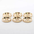 Solid 9ct Gold Buttons
