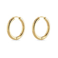 9ct Yellow Gold Hoop Earrings