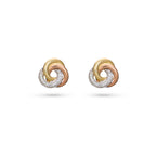 9ct Gold Knot Earrings