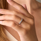 Bezel Set Diamond Eternity Ring