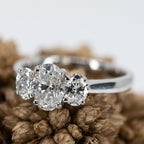 1.47ct Oval Diamond Ring