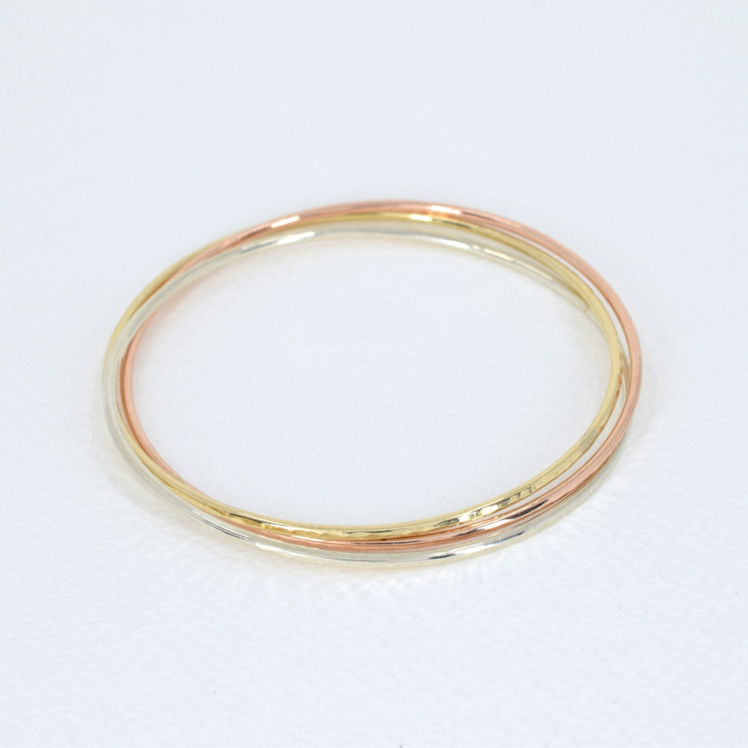 Tri-Colour Russian Bangle