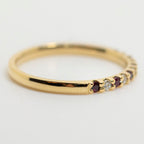 Fine Ruby & Diamond Eternity Ring