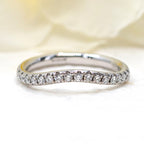 Shaped Diamond Wedding Ring