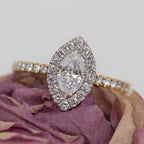 0.70ct Marquise Diamond Ring