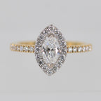 0.70ct Marquise Diamond Ring