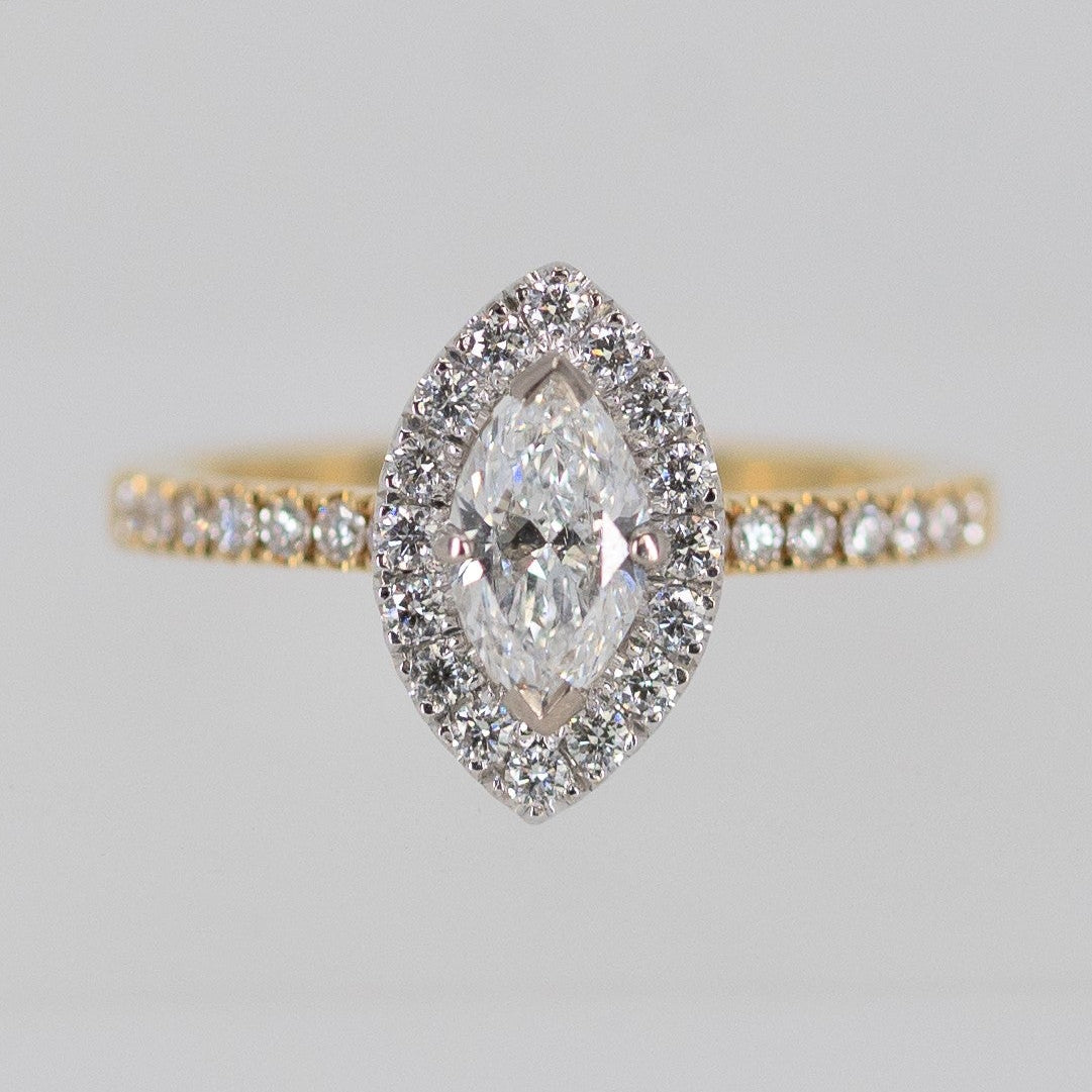 0.70ct Marquise Diamond Ring