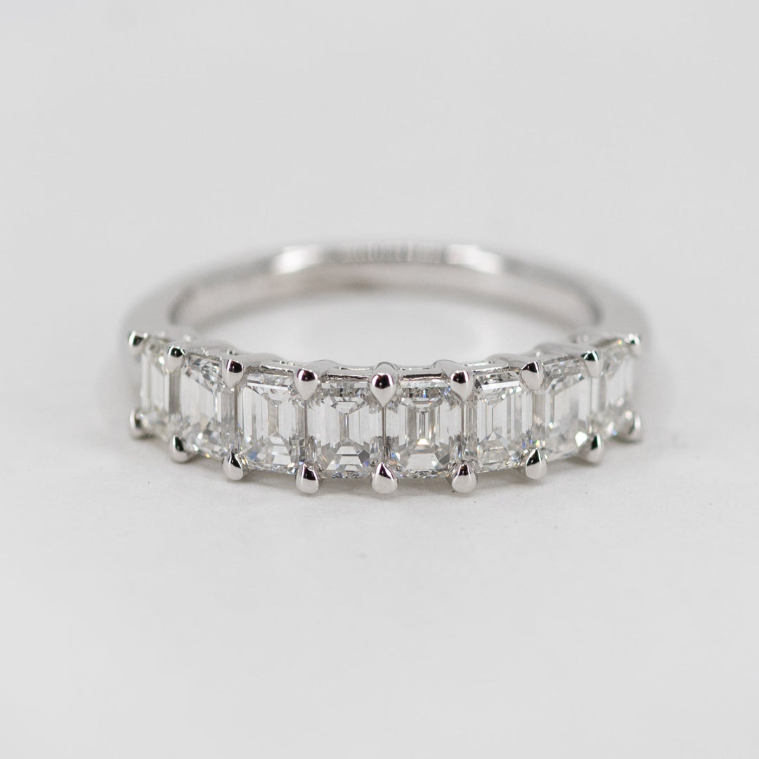 1.87ct Emerald Cut Diamond Ring