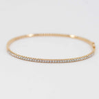 Pretty Diamond Set Bangle