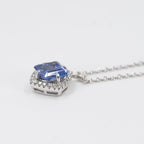 Tanzanite & Diamond Pendant