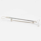 Silver Riding Crop Brooch