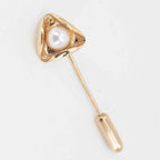 9ct Gold & Pearl Pin