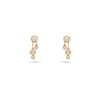 Diamond Bubble Stud Earrings