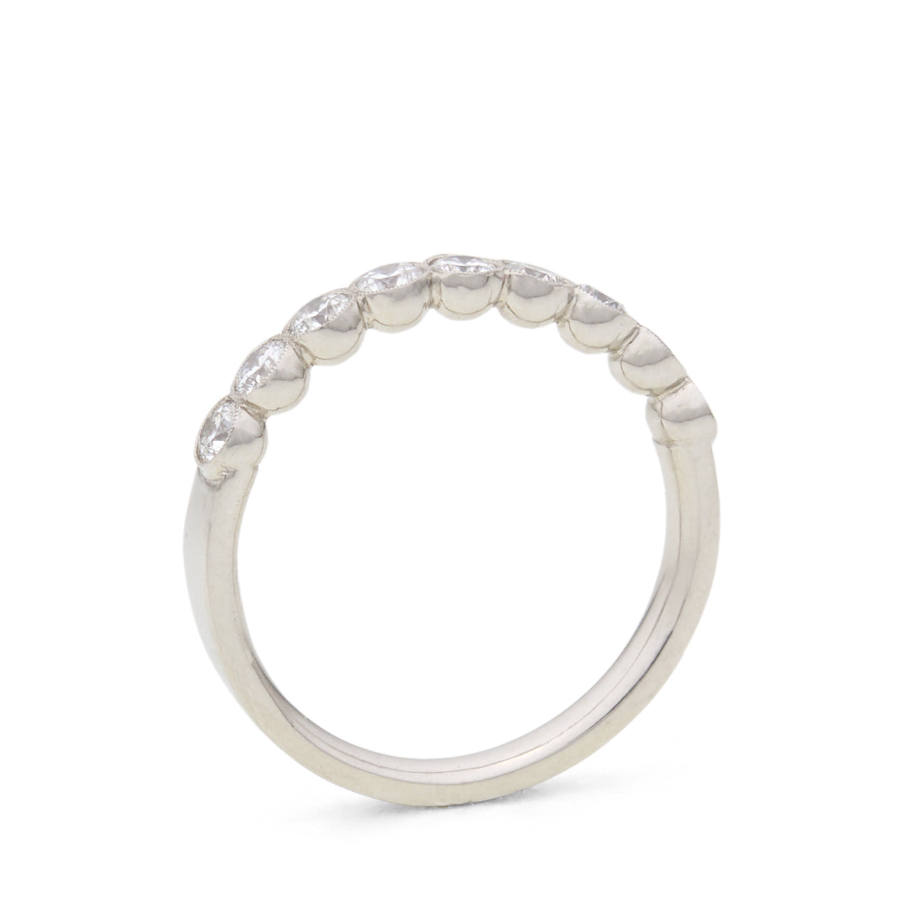 Diamond Half Eternity Ring