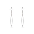 Diamond Marquise Drop Earrings