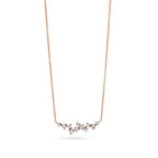 Rose Gold Diamond Scatter Pendant