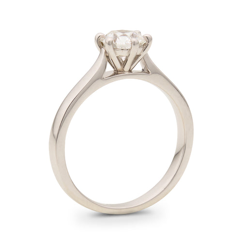 0.73ct Six Claw Diamond Solitaire