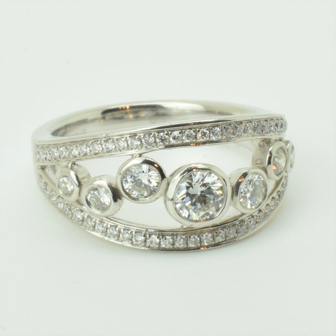 Diamond Bubble Ring