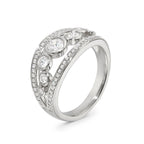 Diamond Bubble Ring