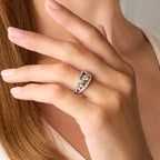 Diamond Bubble Ring